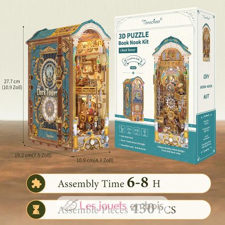 Book Nook Glockenturm T-TQ136 Tonecheer 3