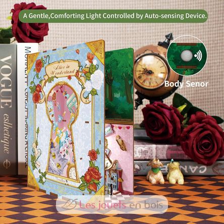 Book Nook Alice im Wunderland T-TQ128 Tonecheer 6