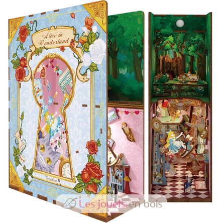 Book Nook Alice im Wunderland T-TQ128 Tonecheer 1