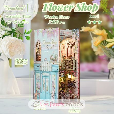 Book Nook Florist T-TQ141 Tonecheer 3