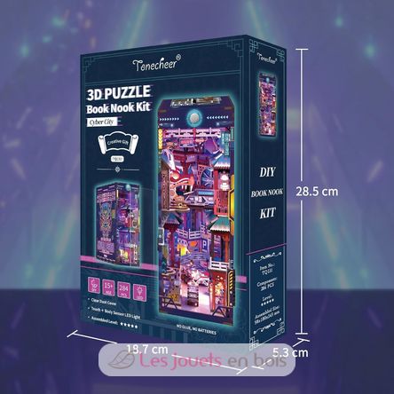 Book Nook Cyber City T-TQ131 Tonecheer 6