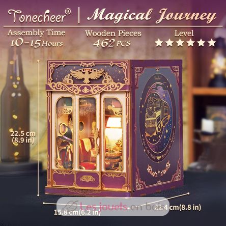 Book Nook Infinity Train Magische Reise T-TQ441 Tonecheer 2
