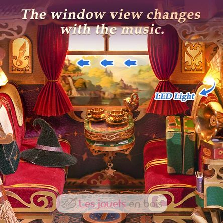 Book Nook Infinity Train Magische Reise T-TQ441 Tonecheer 3