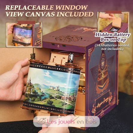 Book Nook Infinity Train Magische Reise T-TQ441 Tonecheer 4