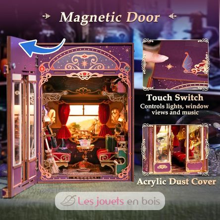 Book Nook Infinity Train Magische Reise T-TQ441 Tonecheer 5