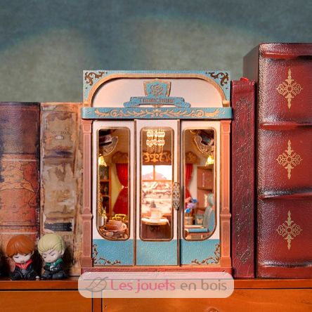 Book Nook Infinity Train Reisen in Europa T-TQ443 Tonecheer 2