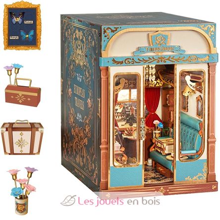 Book Nook Infinity Train Reisen in Europa T-TQ443 Tonecheer 1