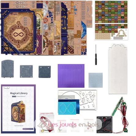 Book Nook Magische Bibliothek T-TQ134 Tonecheer 8