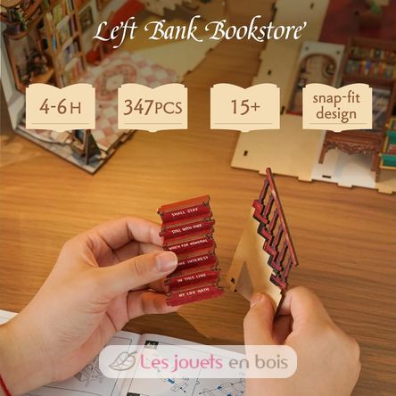 Book Nook Buchhandlung am linken Seineufer T-TQ140 Tonecheer 7