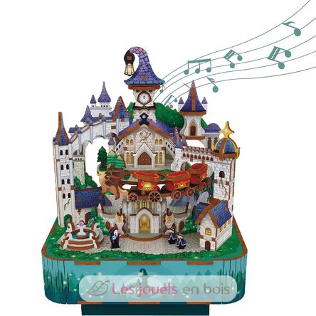 3D-Puzzle Spieluhr Zauberschloss T-TQ064 Tonecheer 8
