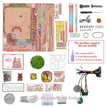 3D-Puzzle Süßigkeitenwerkstatt T-TQ424 Tonecheer 8