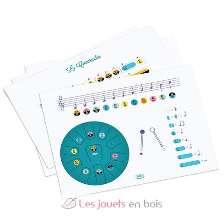 Zungentrommel mit 11 Tönen V8381 Vilac 2