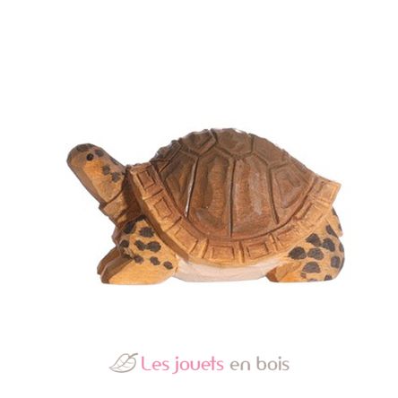 Figur Schildkröte aus Holz WU-40704 Wudimals 1