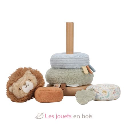 Stapelturm mit Ringen Safari Friends LD8322 Little Dutch 2