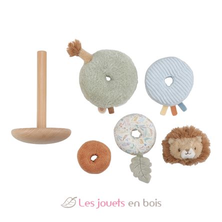 Stapelturm mit Ringen Safari Friends LD8322 Little Dutch 3