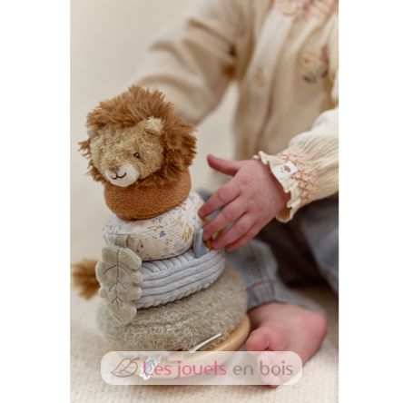 Stapelturm mit Ringen Safari Friends LD8322 Little Dutch 4