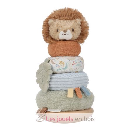 Stapelturm mit Ringen Safari Friends LD8322 Little Dutch 1