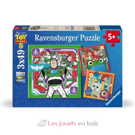 Puzzle Toy Story 5 Auf einer Mission 3x49 pcs RAV12004284 Ravensburger 1