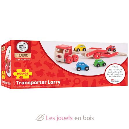 Autotransporter BJ797 Bigjigs Toys 8