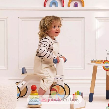 Holzdreirad Regenbogen TV-PL5201 Le Toy Van 3