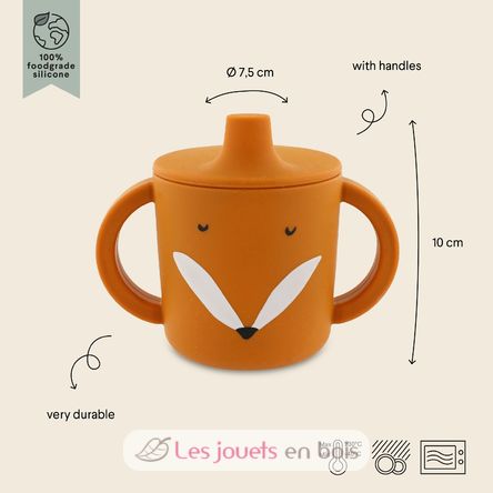 Silikon Trinklernbecher Mr Fox TX-96-423 Trixie 2