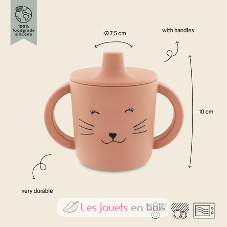 Silikon Trinklernbecher Mrs Cat TX-96-424 Trixie 2