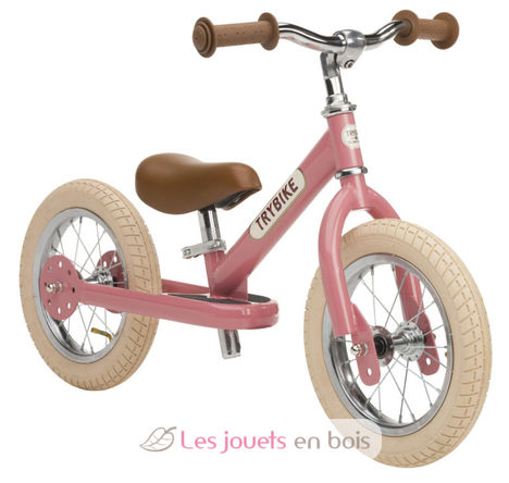 Trybike Laufrad 2-in-1 Stahl rosa TBS-3-VIN-PINK Trybike 5