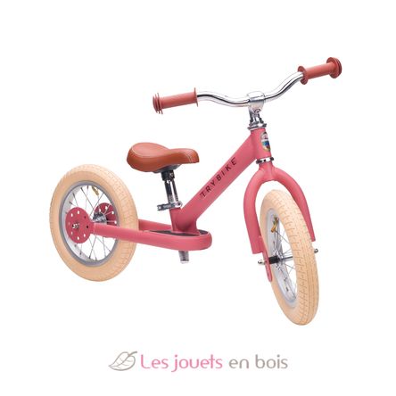 Trybike Laufrad 2-in-1 Stahl matte rosa TBS-3-PNKM-VIN Trybike 4