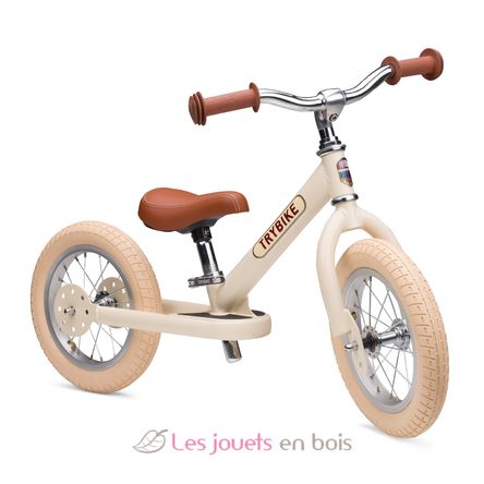 Trybike Laufrad 2-in-1 Stahl matte Creme TBS-3-CRM-VIN Trybike 7