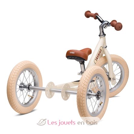Trybike Laufrad 2-in-1 Stahl matte Creme TBS-3-CRM-VIN Trybike 3