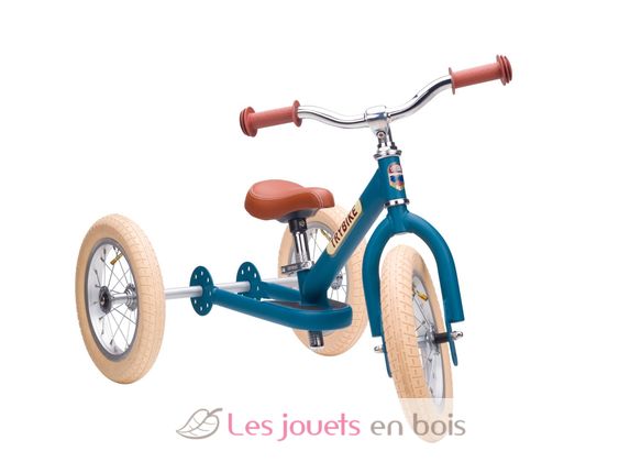 Trybike Laufrad 2-in-1 Stahl mattblau TBS-3-BLUM-VIN Trybike 2