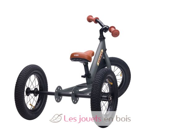 Trybike Laufrad 2-in-1 Stahl matt grau TBS-3-ANTM Trybike 3