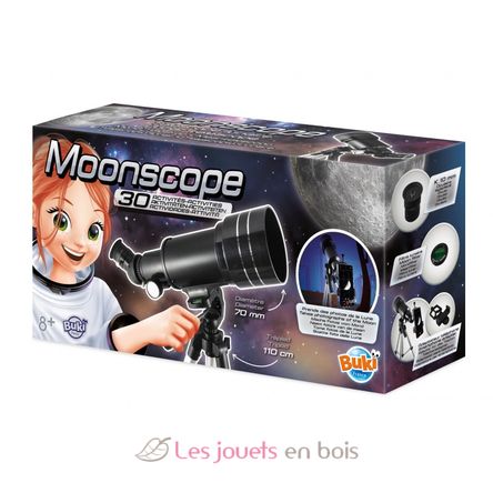 Mond Teleskop 30 Aktivitäten BUK-TS009B Buki France 1