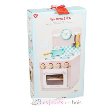 Backofen und Herd Set in Rosa LTV-303 Le Toy Van 7