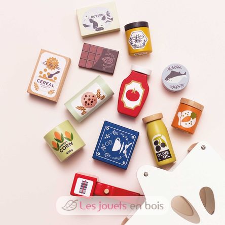 Lebensmittel-Set & Scanner TV326 Le Toy Van 3