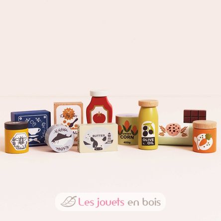 Lebensmittel-Set & Scanner TV326 Le Toy Van 4