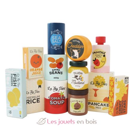Supermarkt Lebensmittel TV354 Le Toy Van 2