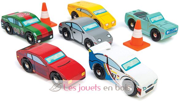 Rennauto-Set Monte Carlo LTVTV440 Le Toy Van 1