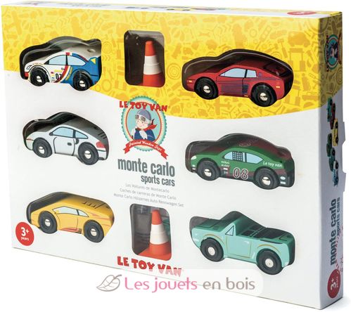 Rennauto-Set Monte Carlo LTVTV440 Le Toy Van 4