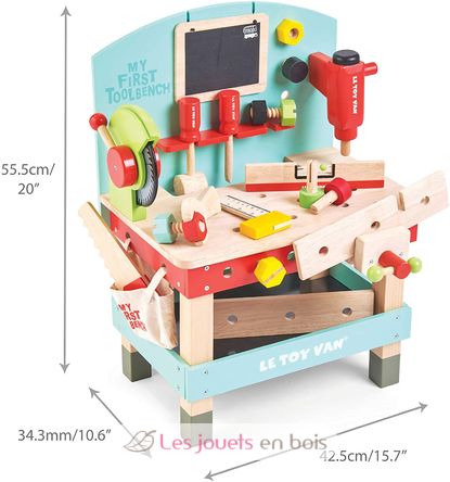 Meine erste Werkbank LTV-TV448 Le Toy Van 7