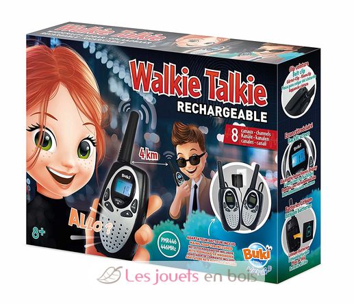 Wiederaufladbarer Walkie Talkie BUK-TW02 Buki France 1