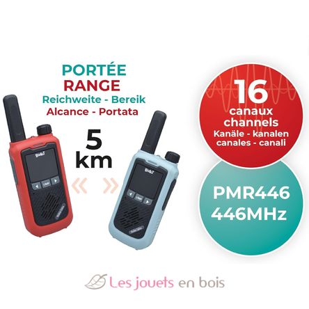 Wiederaufladbare Walkie-Talkies BUK-TW05 Buki France 4