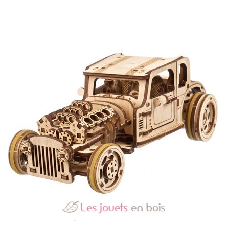 Hot Rod Die Wütende Maus Mechanische Modell Bausatz U-70192 Ugears 1