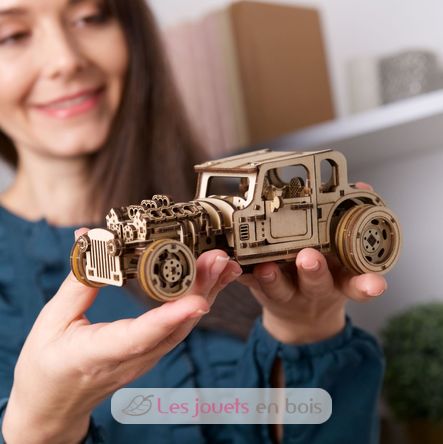 Hot Rod Die Wütende Maus Mechanische Modell Bausatz U-70192 Ugears 10