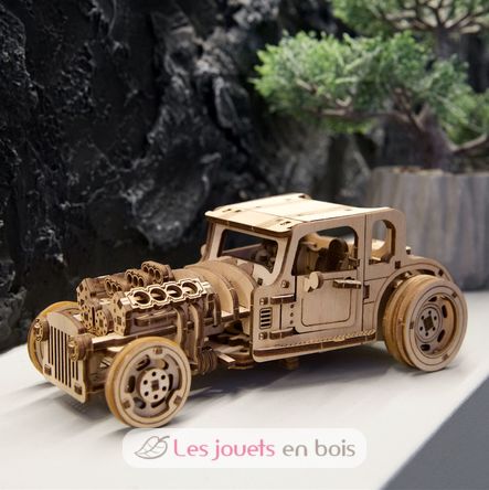 Hot Rod Die Wütende Maus Mechanische Modell Bausatz U-70192 Ugears 11