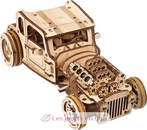 Hot Rod Die Wütende Maus Mechanische Modell Bausatz U-70192 Ugears 5