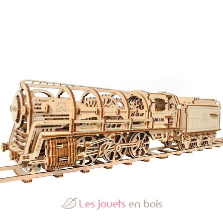 Dampflokomotive Mechanische Modell Bausatz U-70012 Ugears 8