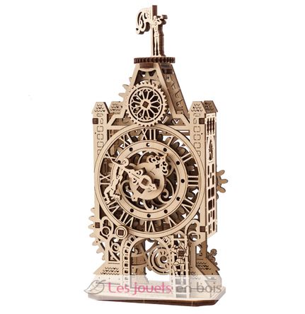 Alter Uhrenturm Mechanische Modell Bausatz U-70169 Ugears 1