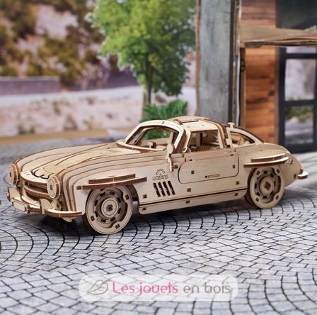 Flügeltüren-Sportcoupé Mechanische Modell Bausatz U-70205 Ugears 6