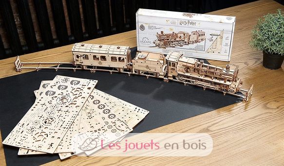 Hogwarts Express Mechanische Modell Bausatz U-70176 Ugears 4